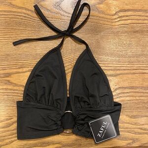 Zaful Black Halter Top